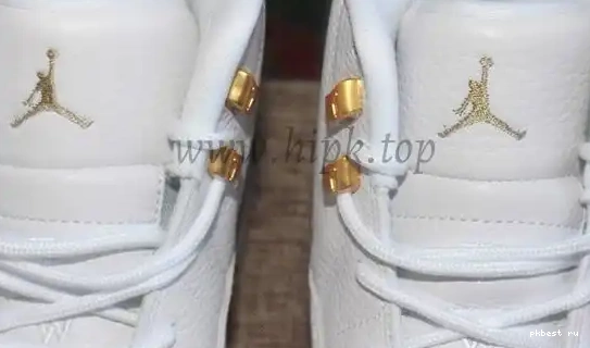 Authentic Air （Nike Release pairs） Version White Jordan 12 OVO 0502